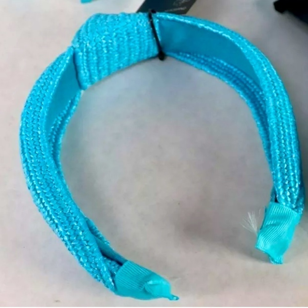 INC Blue Twist Headband